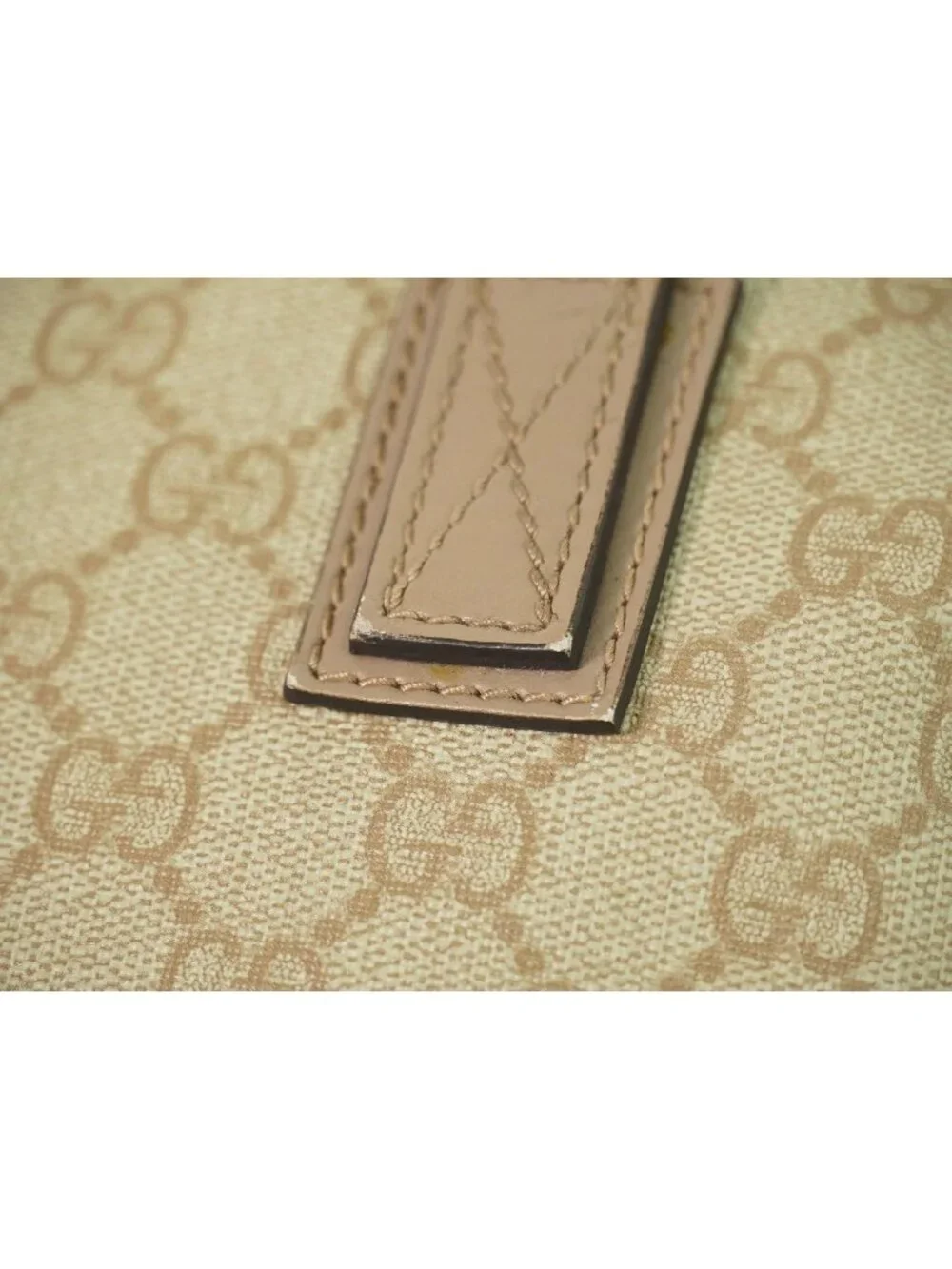 Gucci GG Supreme Tote Beige Pink - Picture 6 of 9